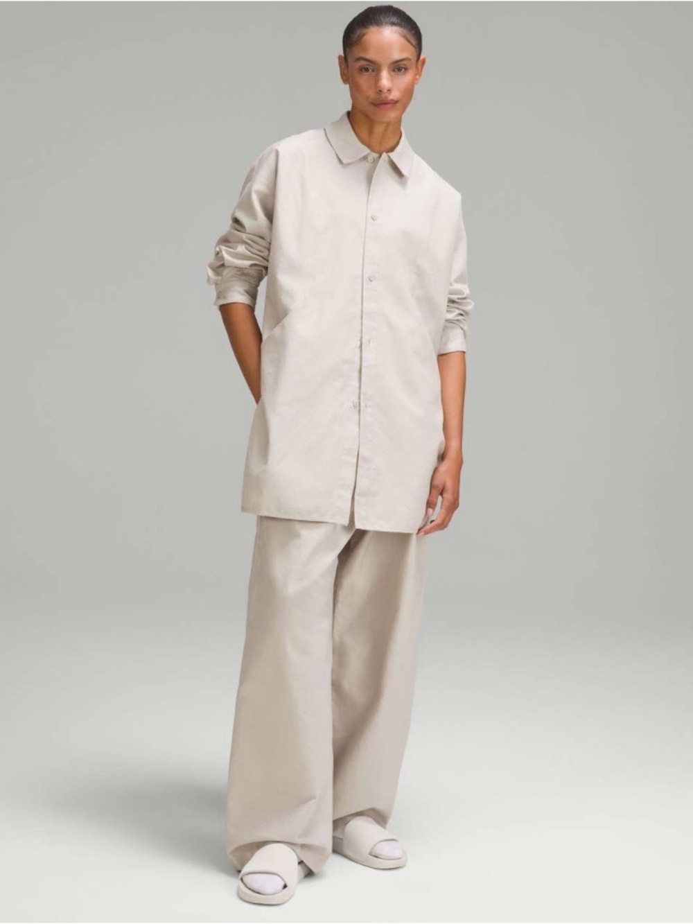 Lululemon Lab Jacquard Relaxed Fit Shirt